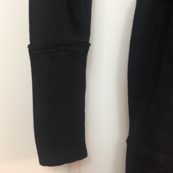 NWOT Free People | Black Velvet Detail Coat - Picture 4 of 11